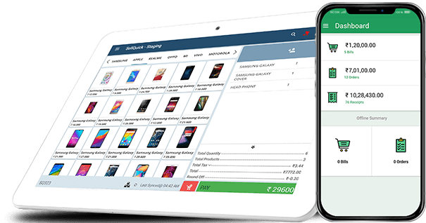 Mobile and tablet billing app